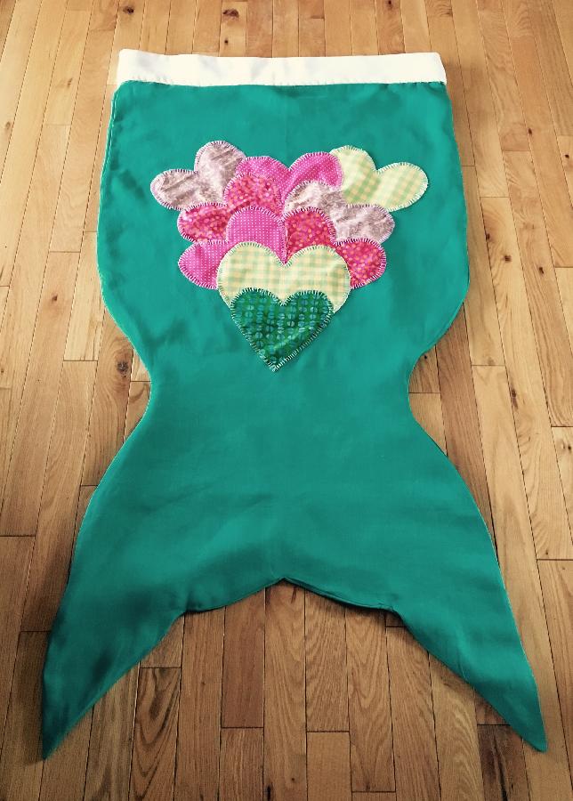 Monika, Cozy Sea Maiden Sac...(Mermaid Tail Sleeping Bag)