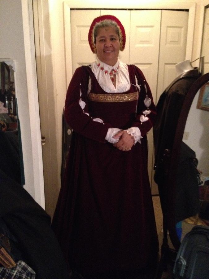 Christina, Tudor Gown 