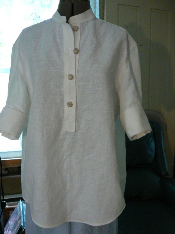Mercedes, Lily blouse, cotton/linen size 2.