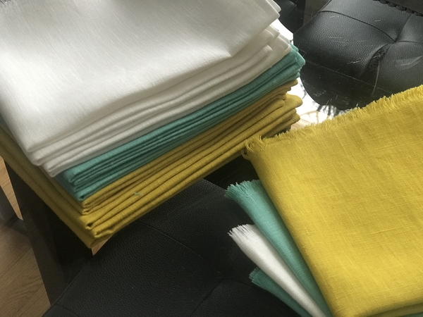 Diane, Fringed Tea / Kitchen Towels in various 4C22 colours:
Mosaic, Zenth & white.