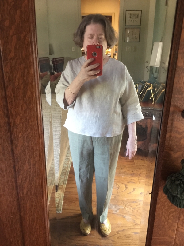 Judy k., Love my L19 for pants and the natural for box tee