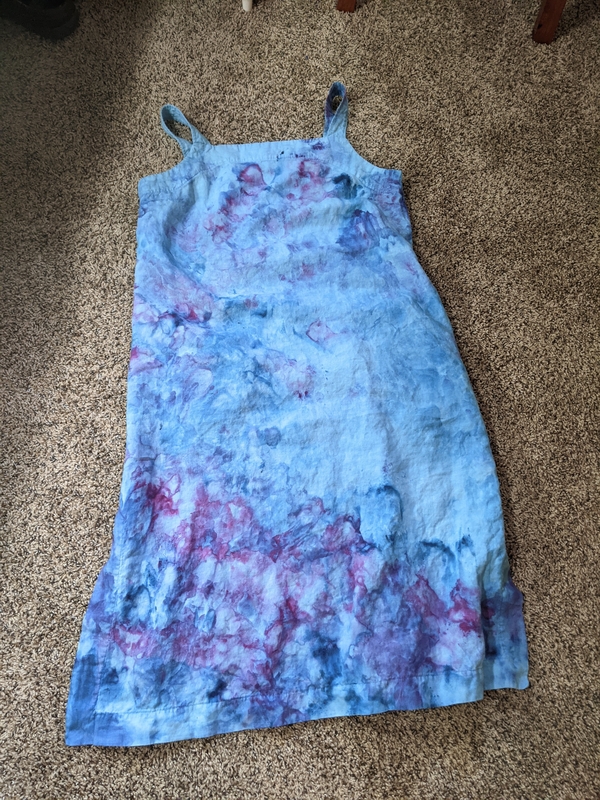 Lindsey, Helens Closet Reynolds Dress ice dyed