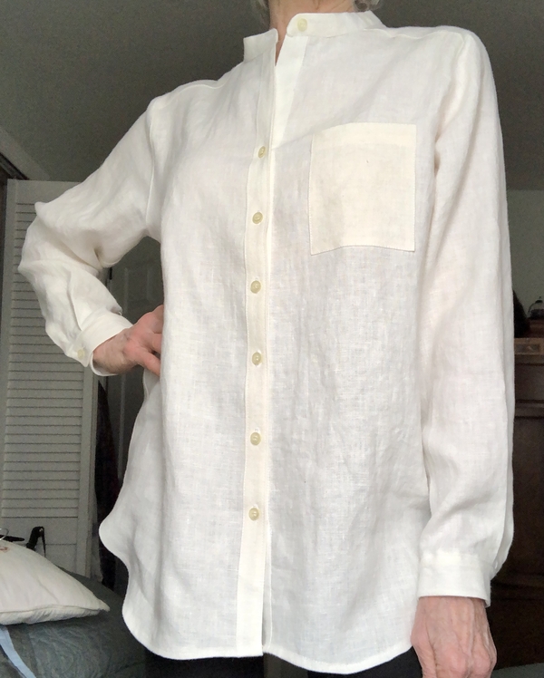Lenore, I made the Jade digital pattern  from the bleached medium weight linen.  Great experience!
