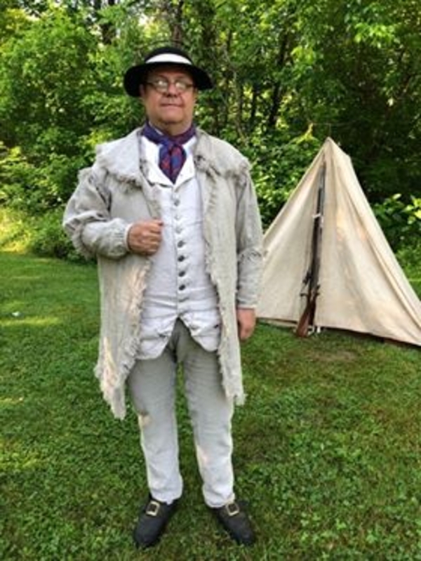 William, Recreation of a 1770s Hunting Shirt for a friend and Living Historian. This garment was designed t...