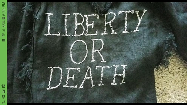 William, The chest of a 1776 Hunting Shirt from the Rutherford Campaign in North Carolina against the Chero...