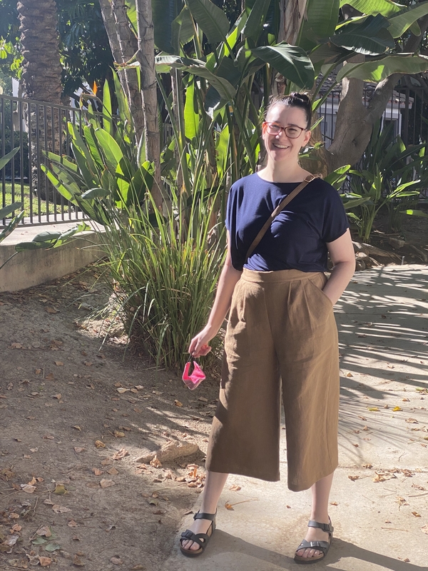 Lauren, 4C22 Ginger was used to make another one of my hacked FS Jules Pleated Shorts. These are so easy to...