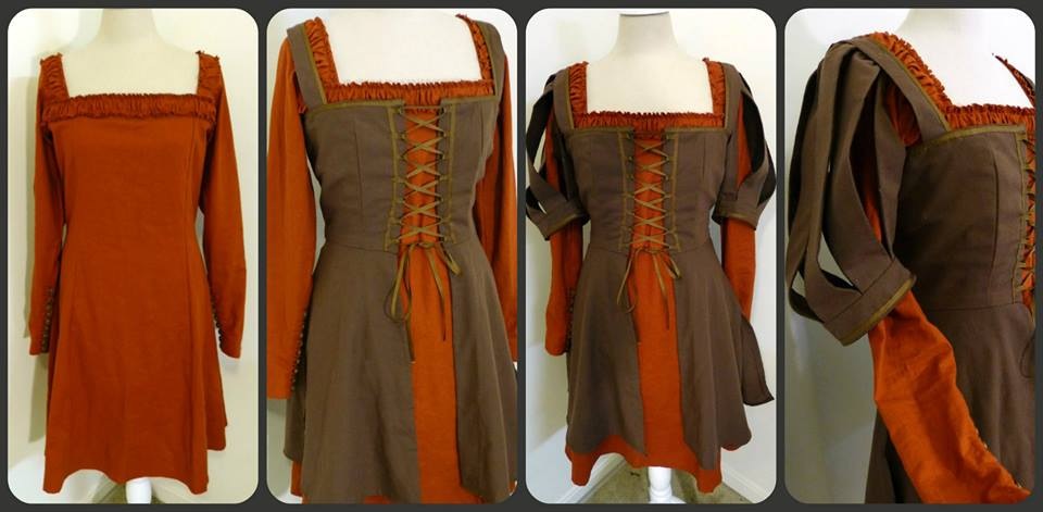 Josh, This is a Snow White and the Huntsman outfit, just different colors! The sleeves are detachable and...