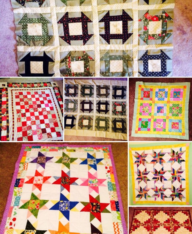 Shannon, Quilts for Christmas for family and friends. Im super busy this time of year. My 10 year old machin...