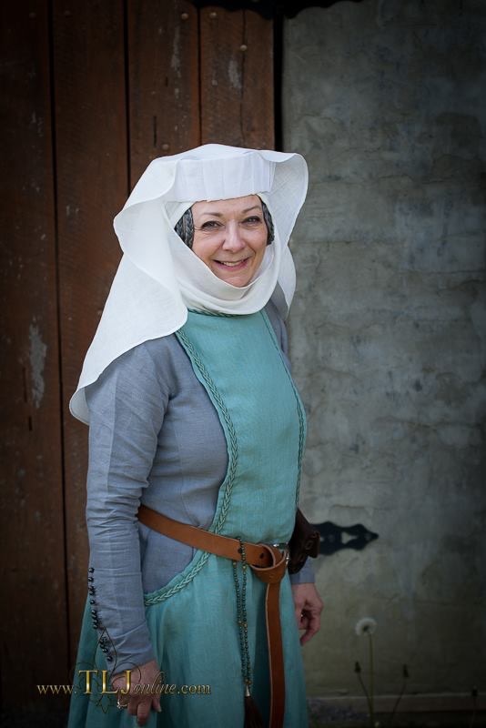 Susan, Renaissance Faire costume 
All made from medium weight linen. Held up for entire run of fair and mu...