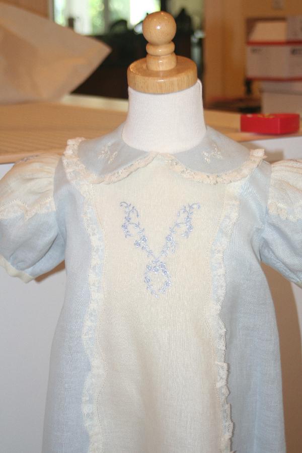 Irene, A lovely linen dress for Easter for one of my dear granddaughters.  The lightweight handkerchief lin...