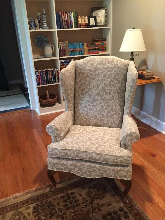 Sandra, Wingback chairs...
Turned out great!