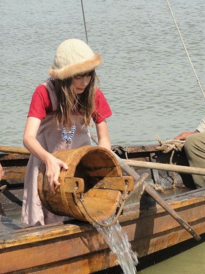Wendy, My daughter bailing the Ursa at Islendingadagurinn Festival in Gimli, Manitoba.
Shes wearing a lin...