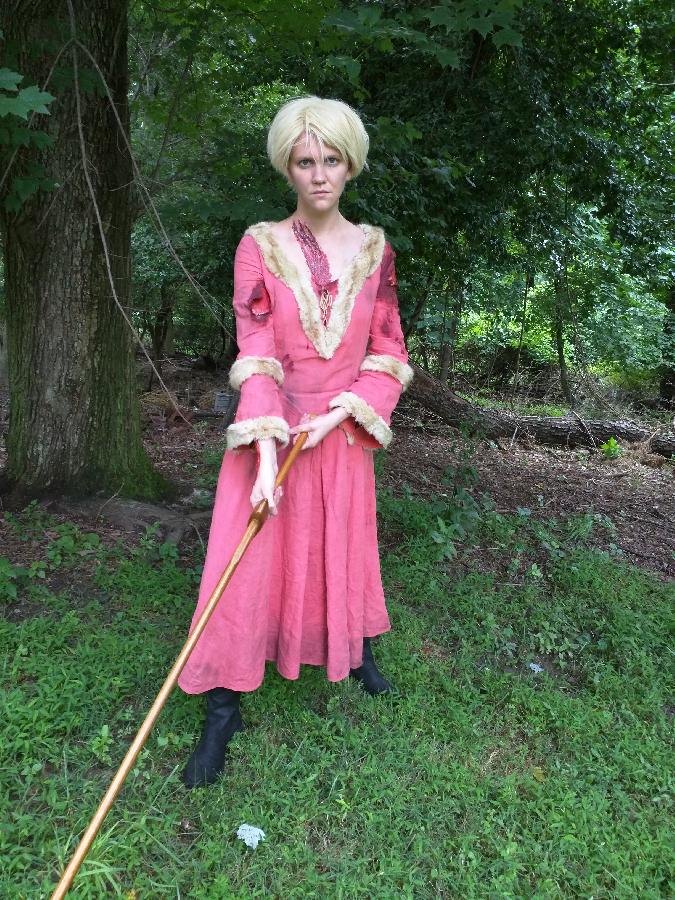 Marianne, This is a recreation of a Brienne of Tarth costume from the Game of Thrones. It is self drafted from...