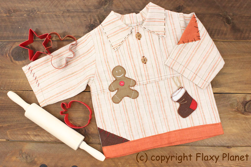 Marina, how about Christmas Gingerbread Man for little man.... I designed this shirt couple years ago when t...