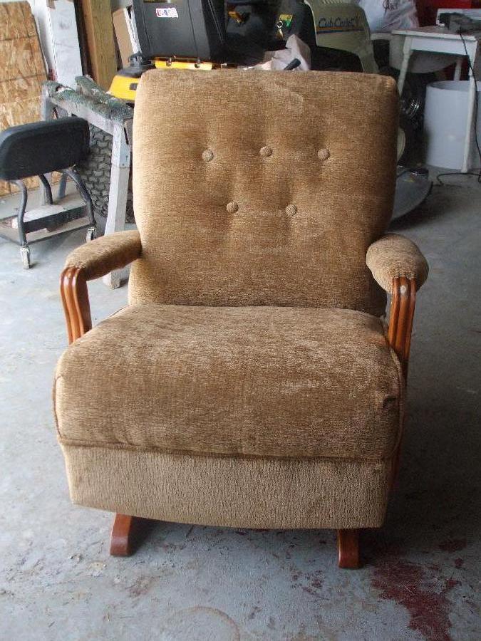 Cheryl, This was a chair I found on the side of a road which was perfect to reupholster and use in my living...