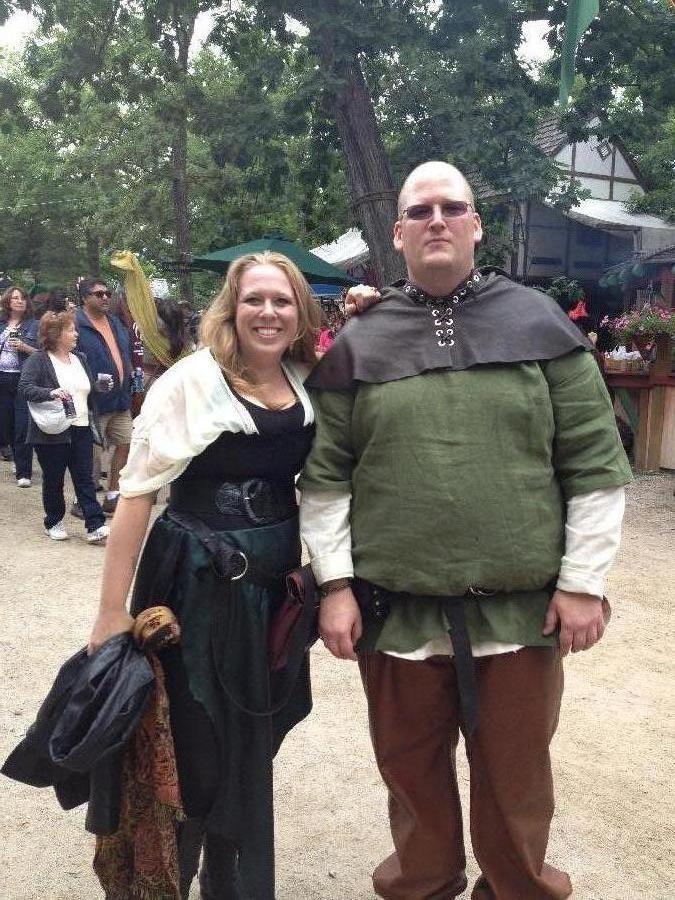 Jason, Started with a short sleeve Viking Tunic made from 4c22 Hunter green linen. Ended up almost making...