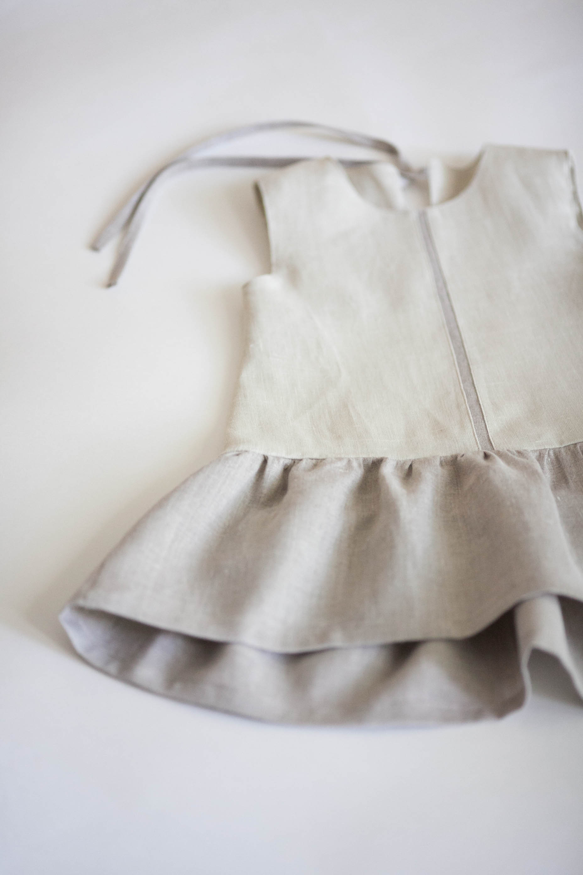 Aurelija, Linen girl dress