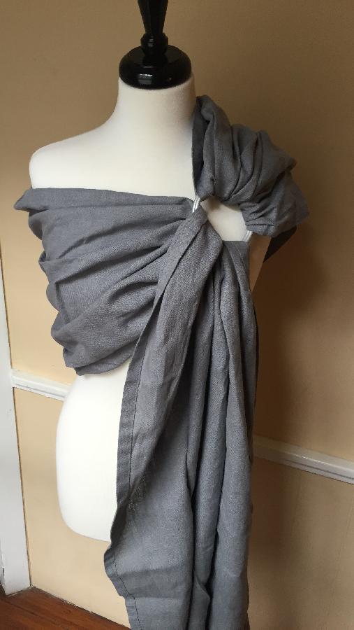 Lindsay, IL019 Asphalt is the perfect gray for my top selling ring sling! (From Alabama With Love) 
www.from...