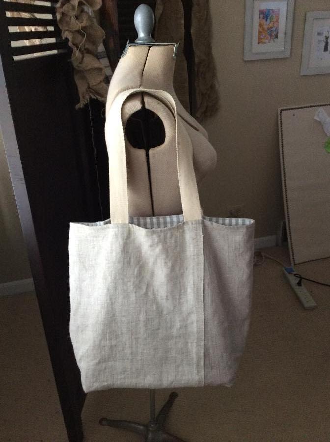 Karen, Linen market bag 