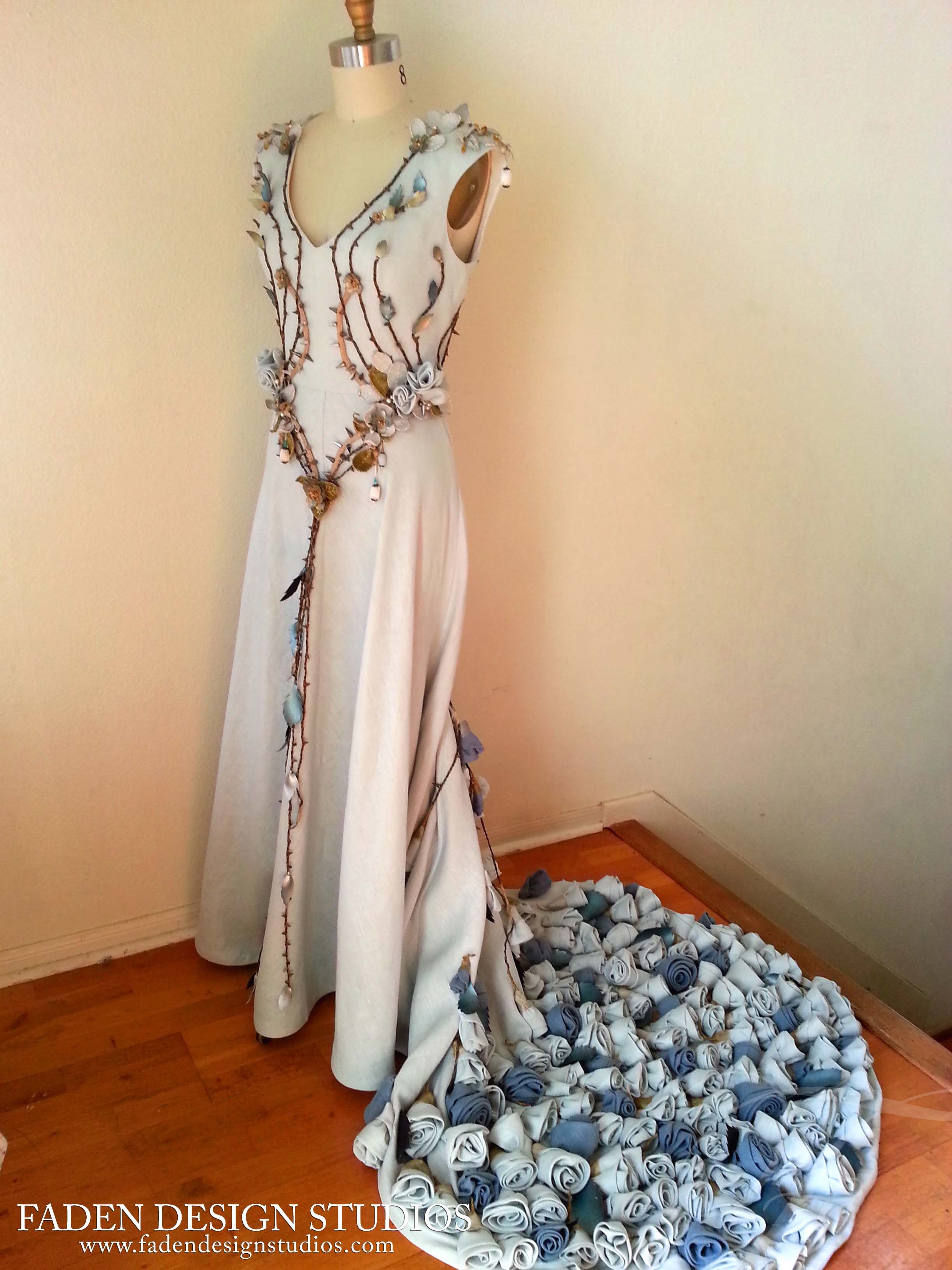 Romy, Our recreation of Margaery Tyrells wedding dress featured in the HBO series, Game of Thrones- for I...