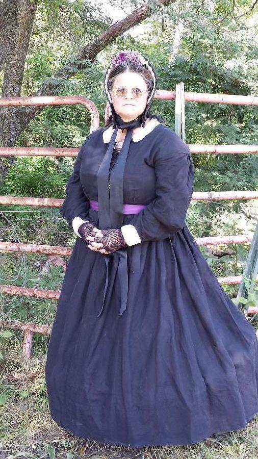 Janita, I am a civil war reenactor. I used the black linen and cotton blend to create this sympathetic mourn...
