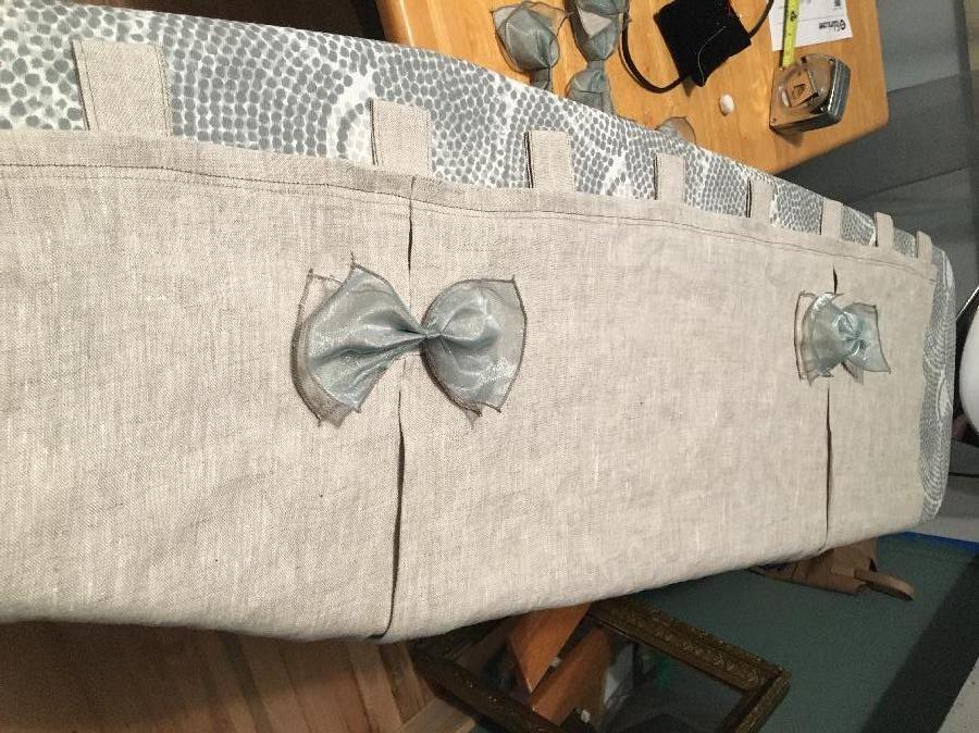 Joseph s, Linen curtains for living room are still in progress
