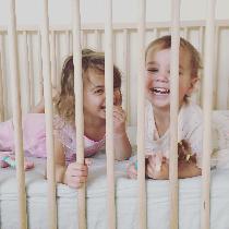 Anne, Linen crib sheet 