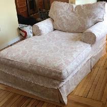 My name is Angela Harrison. I make custom slipcovers in southern Maine. This belongs to one of m...