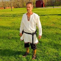 Dawn, I made this Viking style tunic with trim...