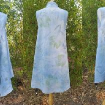 Virginia, APPAREL: "Eco printed and Indigo dy...