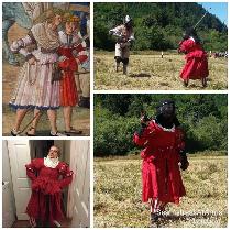 Sara, The Fighting Frau, an SCA Cut and Thrust...