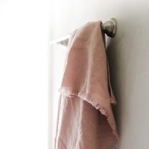 Whitney, Fringed Linen Bath Sheet madlywish.com