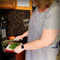 I made a Japanese cross back apron for my future DIL.  She loves it! The linen has that rustic c...