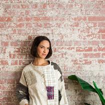 Janice, Clothing inspired by the past using vint...