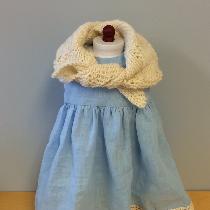 Shawn, This 16-inch Waldorf doll dress is stitc...