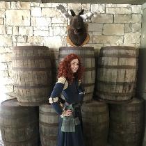 Janie, Costume, Merida from Pixar’s “Brave”