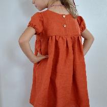 Johanna, Timeless empire waist girls dress made w...