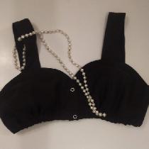 Elegant Black Linen Bra for Women
This is an original, inspired design beautifully handcrafted a...