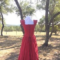 Melissa, This 1600s bodice and skirt set were mad...