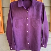 This is the 4th Zina shirt I've made. This one is for my sister who chose the color. I've made t...