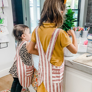 Bonye, How fun to make these pinafore aprons fo...