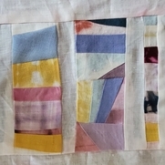 I've been making bleached tiedye and doing larger projects. I've kept each scrap and have been d...