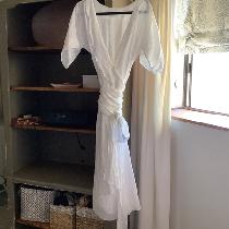 Suzie, Summer linen at its Finest 
First Dress...