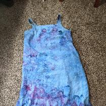 Helen's Closet Reynolds Dress ice dyed