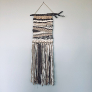 This wall hanging is bleached signature finish, as well as the heavy weight bleached, the natura...