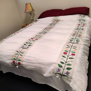 I made this duvet as a promise to myself that we would soon be living someplace worthy of such a...