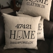 Roviena, I make Home zipcode pillows, 16 inch . I...