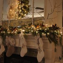 Andrea, White linen stockings for my White Chris...