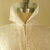 New work from the studio- 100% linen- hand stitched replica of 18th century farmer's shirt www.f...