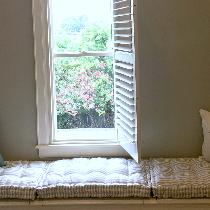 Darcy, French Mattress Quilted Window Seat Cush...